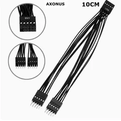Cable Extensión USB Header 9 Pines Hembra a 2 Macho