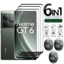 Protector Cristal Templado Realme GT 6 / 6T – Cobertura Completa 9H