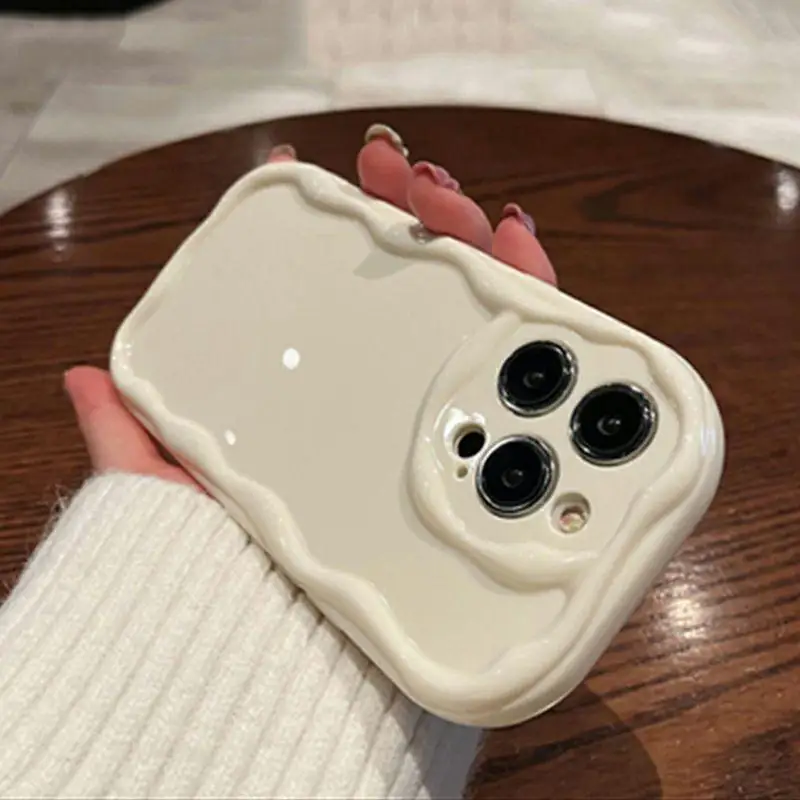 Funda para Samsung Galaxy S24 S23 Ultra S21 Plus S20 FE A54 A34 A52 A53 A33 A35 A55 A14 M54 5G A23 A24 A32, carcasa rizada sólida - imagen 3