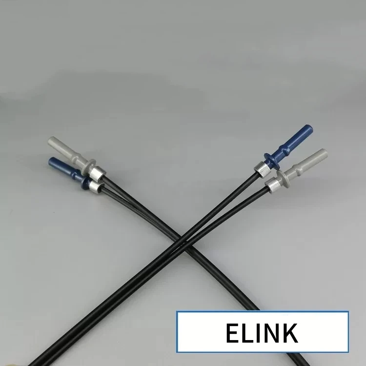 Puente POF HFBR-4501Z-4511Z cable de conexión dúplex fibra óptica de plástico 1m 10m 50m 60m 5m ftth elink - imagen 2