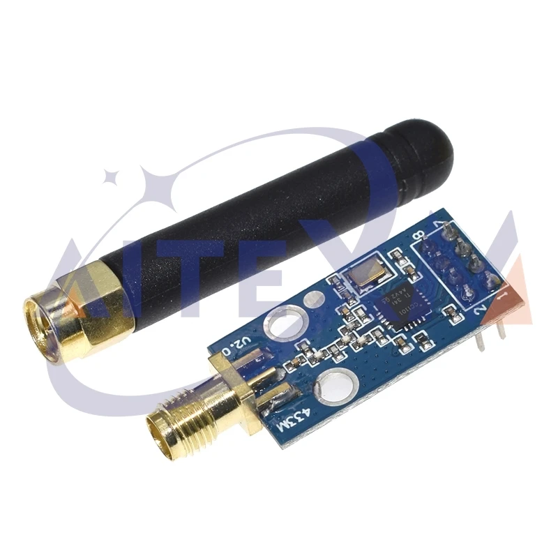 Módulo inalámbrico CC1101 de 433MHz con módulo transceptor inalámbrico de antena SMA para Arduino - imagen 3