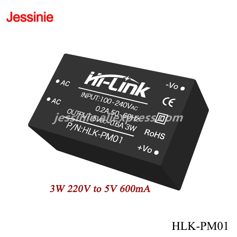 HLK-PM01 PM03 PM12 PM24 PM09 PM15 Módulo convertidor de CA CC 220V a 5V/3,3 V/12V/24V/9V/15V Módulo de fuente de alimentación conmutada - imagen 2
