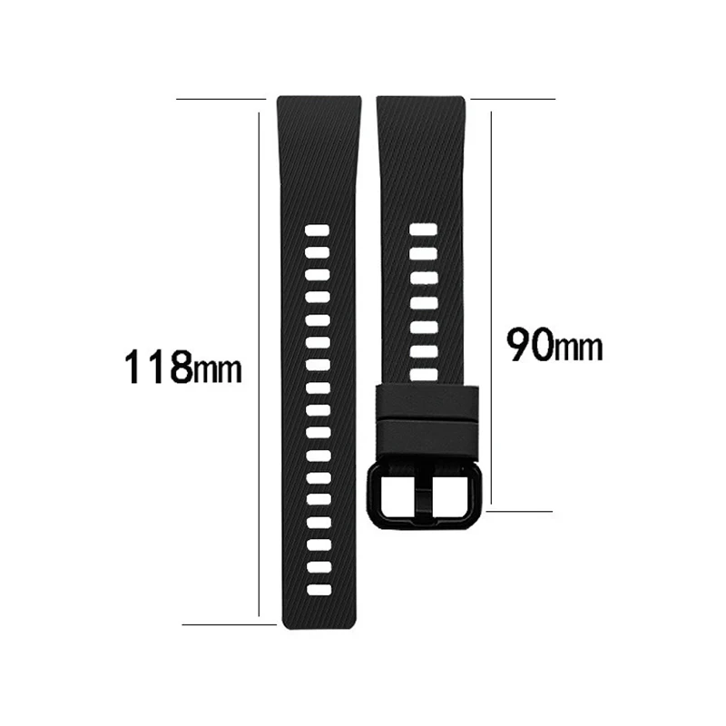 Correa Silicona Huawei Band 4 Pro – Deportiva Antisudor Flexible - imagen 2