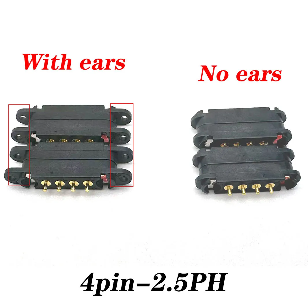 1 Juego de conector Pin Pogo magnético de 1A CC, 4 pines, Pogopin, macho y hembra, toma de corriente CC con resorte, 4P - imagen 5