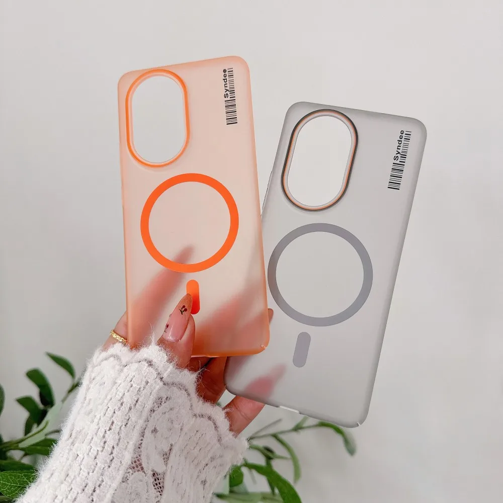 Para Huawei Nova 13 Pro funda dura transparente magnética carga inalámbrica funda protectora trasera para Nova 13 13Pro carcasa de teléfono - imagen 2