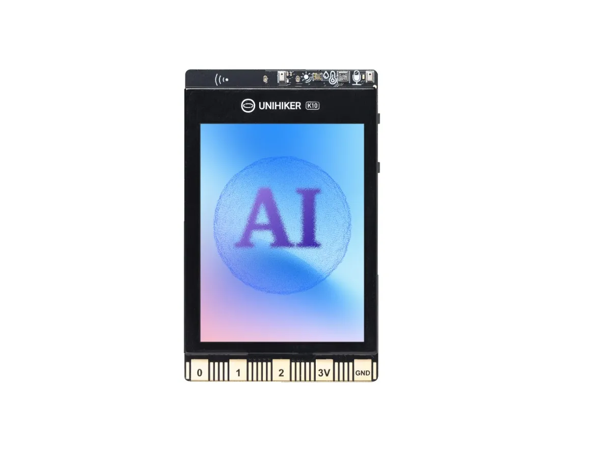 Herramienta educativa UNIHIKER K10 AI para principiantes (detección de imágenes, reconocimiento de voz, TinyML)