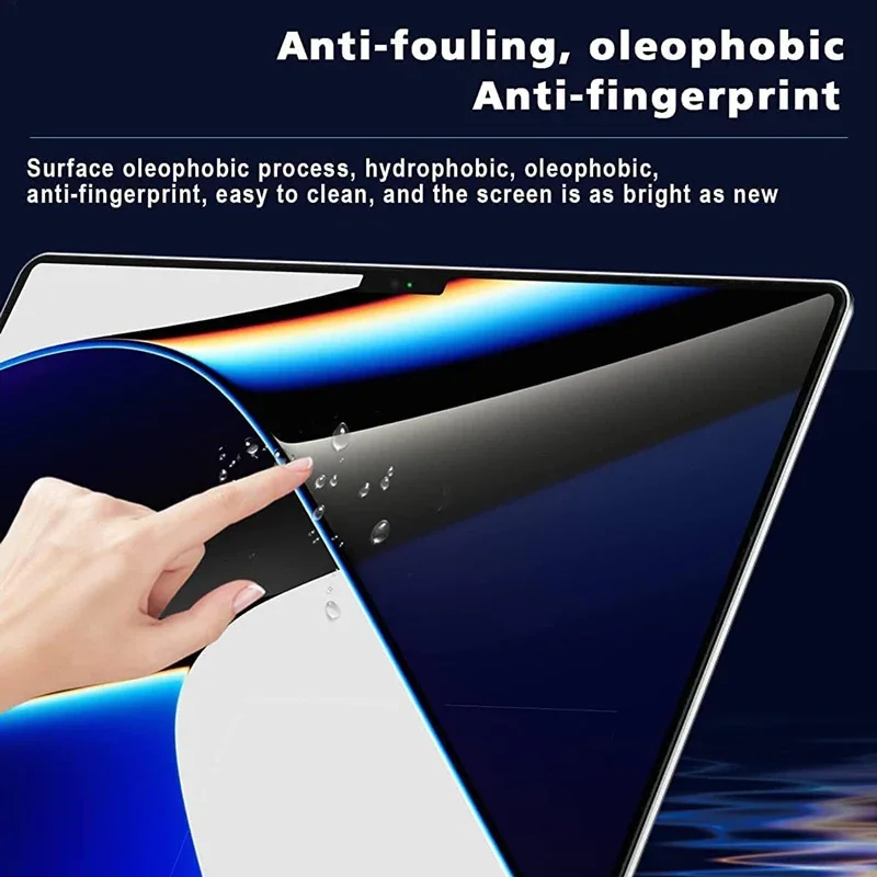 Protector de pantalla HD para MacBook Pro 14 M1 M2 Pro Max Air 13 15 16 película suave transparente para ordenador portátil - imagen 5