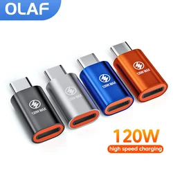 Adaptador Lightning a USB-C 120W PD Carga Rápida iPhone iPad