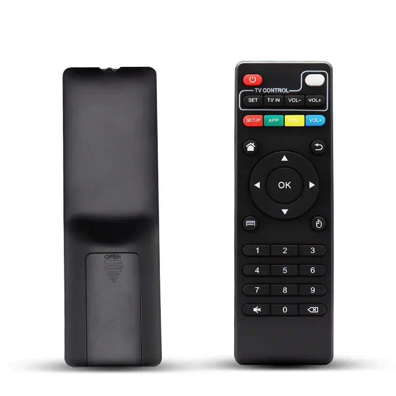 Control remoto para H96 Android TV Box, mando a distancia IR inteligente para decodificador H96 max - imagen 5