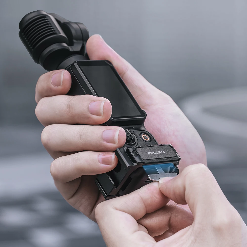 Ulanzi Falcam F22 Marco de expansión de liberación rápida para DJI OSMO Pocket 3 con orificio roscado de 1/4" Compatible con F22 Maglink - imagen 4
