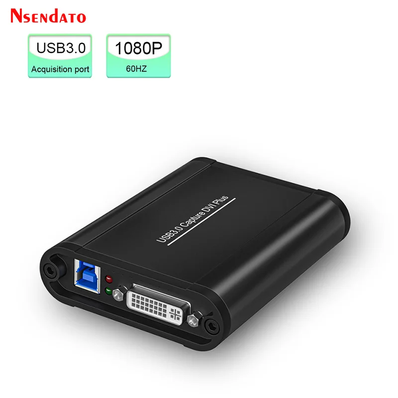 1080p 60FPS SDI HDMI DVI VGA YPbPr CVBS USB3.0 captura de videojuegos caja de tarjeta sin controlador para transmisión en vivo PC TV - imagen 3