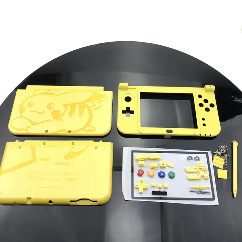 2023 repuesto nuevo para Nintendo nuevo 3DS LL funda para consola de juegos para nuevo 3DS XL funda carcasa conjunto completo - imagen 4