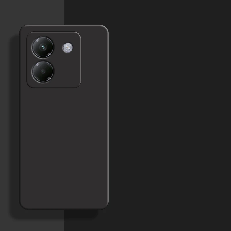 Para POCO M7 Pro 5G funda para Xiaomi POCO M6 M7 Pro cubierta nueva Original parachoques protector de silicona líquida para POCO M7 Pro - imagen 3