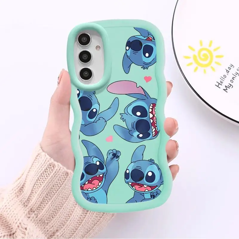 Funda Stitch The Baby Disney para Samsung Galaxy A21s A51 A50 A15 A14 A13 A11 A02s A05s A04 A03 A12 A50s A20s A30 TPU Capa - imagen 5