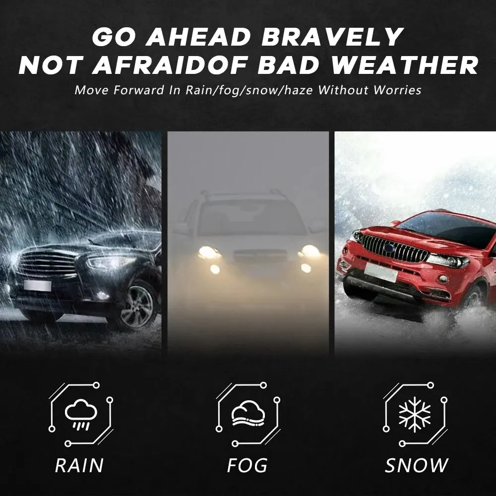 Minibombilla LED con ventilador para coche, lámpara de diodo de 12V, inalámbrica, 60W, 12000LM, 3570 K, CSP, H7, 6000 - imagen 5