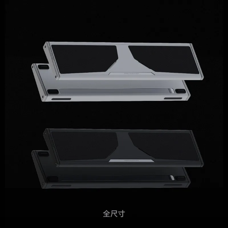 Herald-repos de muñeca de Metal para teclado de eje magnético, aleación de aluminio dividida, soporte de mano, ánodo, teclado antideslizante, accesorios de descanso Plam - imagen 3