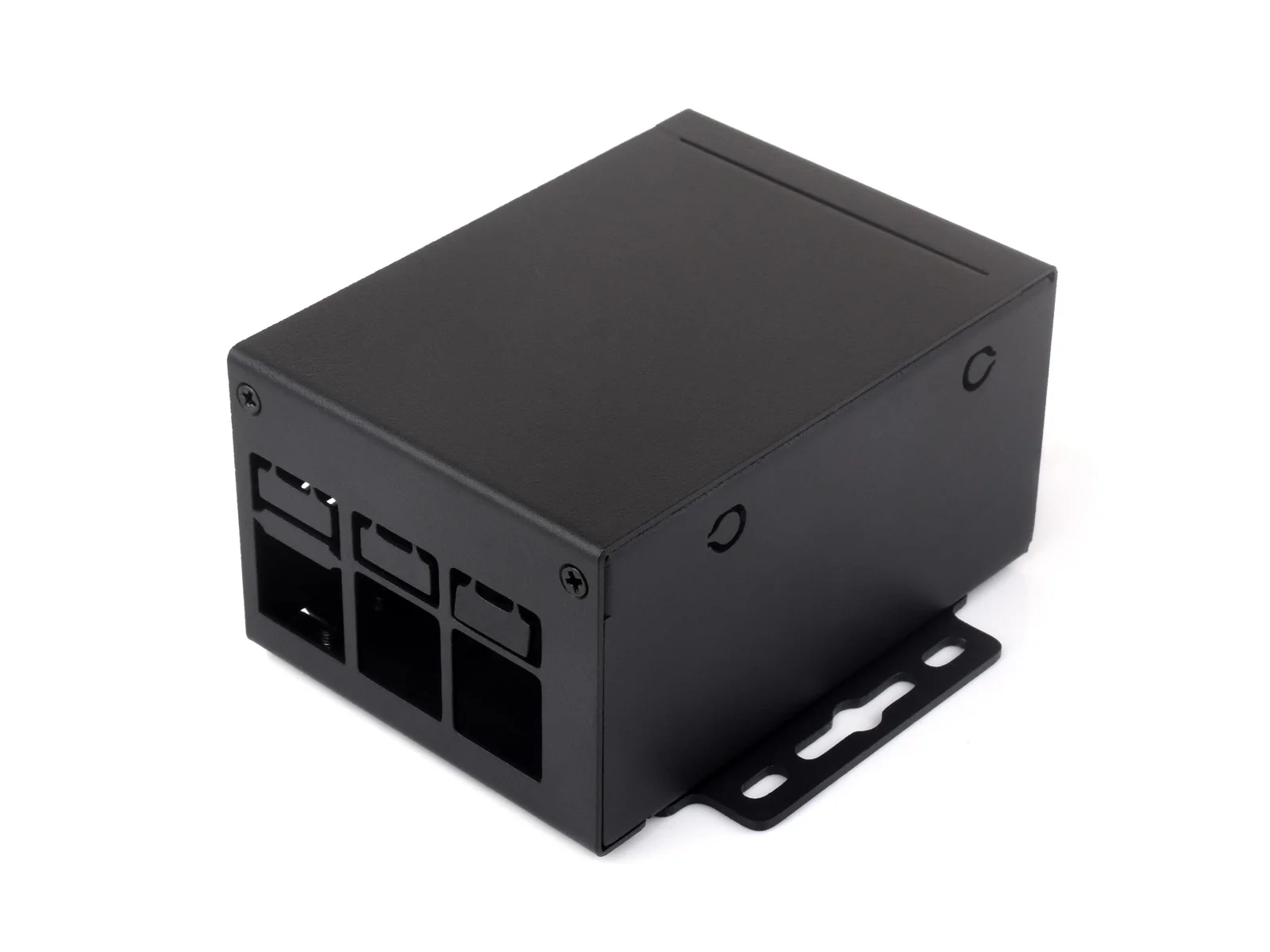 Waveshare Caja metálica de grado industrial (D) para Raspberry Pi 5, espacio interno más grande, admite instalación de ventilador de refrigeración oficial - imagen 2