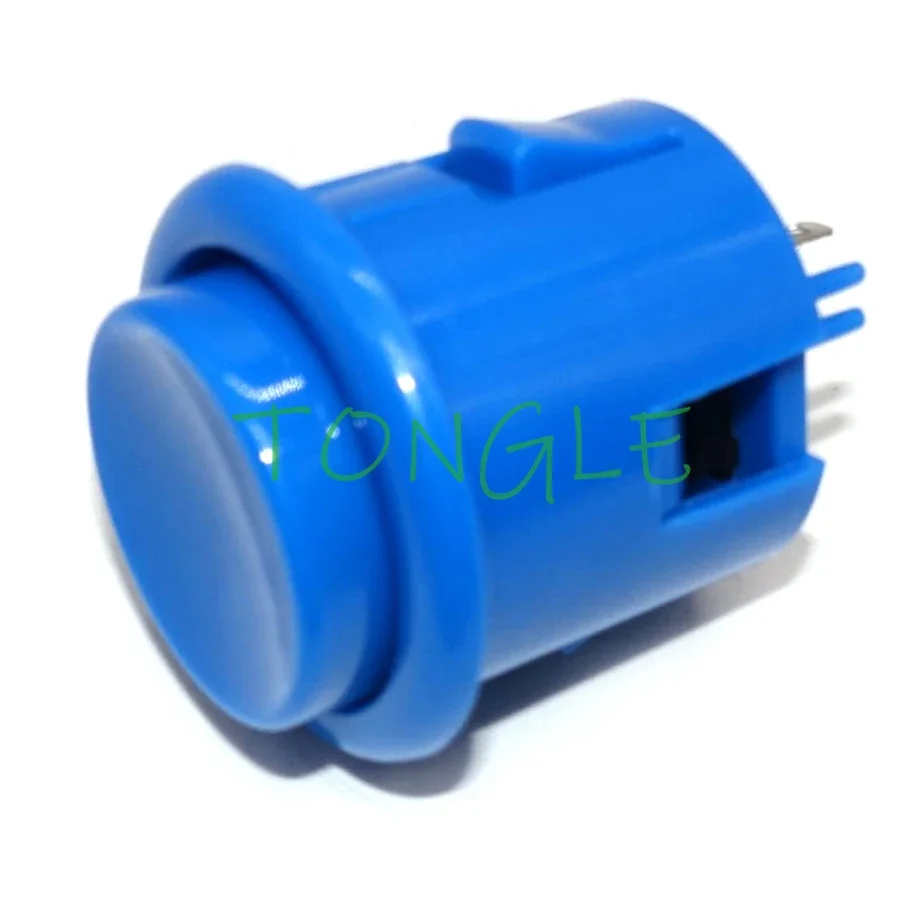 Copia de botón redondo SANWA OBSF-30, JAMAE MAME, piezas de bricolaje, sección larga, personalizado especial, 30 mm, 100 piezas