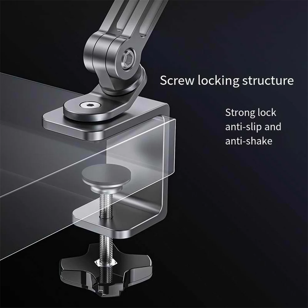 Soporte magnético de escritorio para teléfono móvil, brazo largo de Metal ajustable para tableta, Magsafe, Iphone, iPad, Xiaomi, novedad - imagen 5