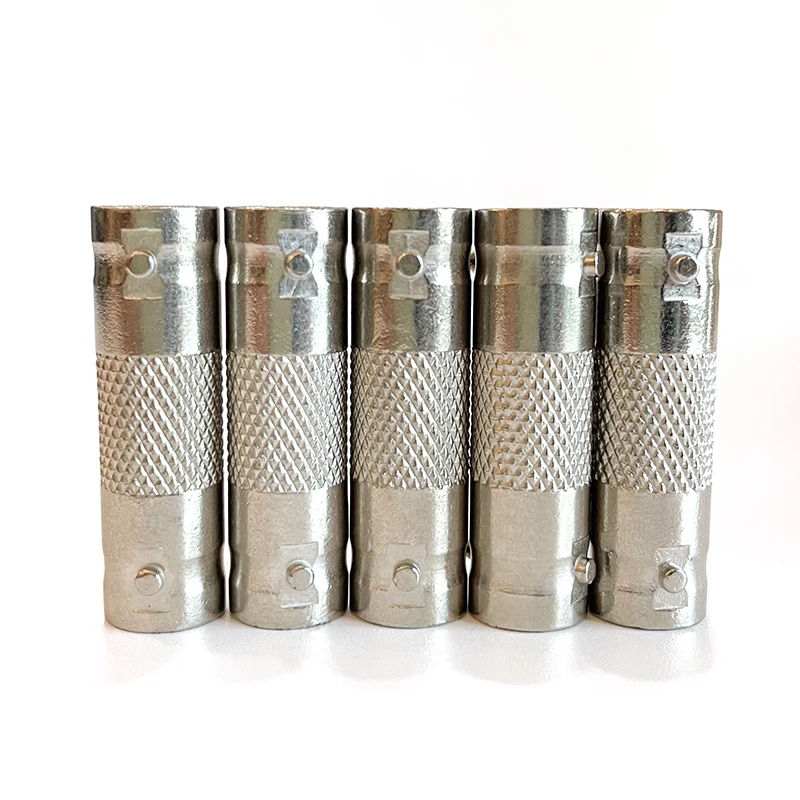 Acoplador en línea BNC hembra a hembra, extensor de conector Coaxial BNC para cámara CCTV, accesorios de sistema de videovigilancia, 5 uds. - imagen 3