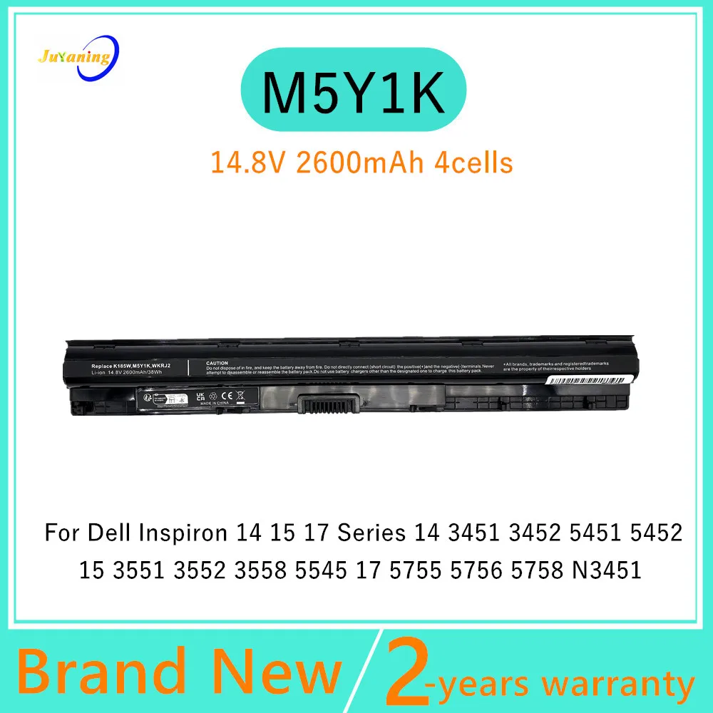 M5Y1K batería del ordenador portátil para Dell Inspiron 15 5000 5551 5555 5558 5559 5758 17-5755 N3451 N3452 N3458 N3551 N3552 N3558 N5451 N5458