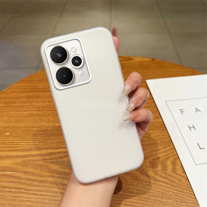 Nueva funda de gelatina esmerilada para Realme 15 Pro, funda de silicona lisa para poner foto, funda protectora transparente de TPU, funda Realme 15 Pro - imagen 2
