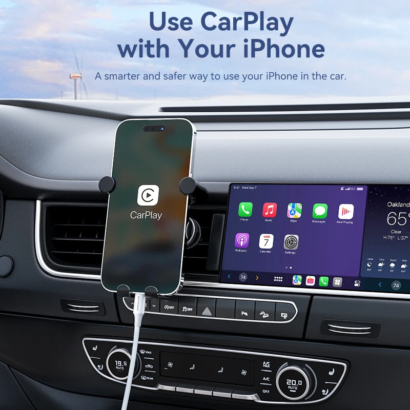 Vention Cable USB A a Lightning Cable para iPhone 14 13 12 Pro Max 2.4A Cable de carga rápida datos para iPad Mini Cables de datos de teléfono - imagen 4