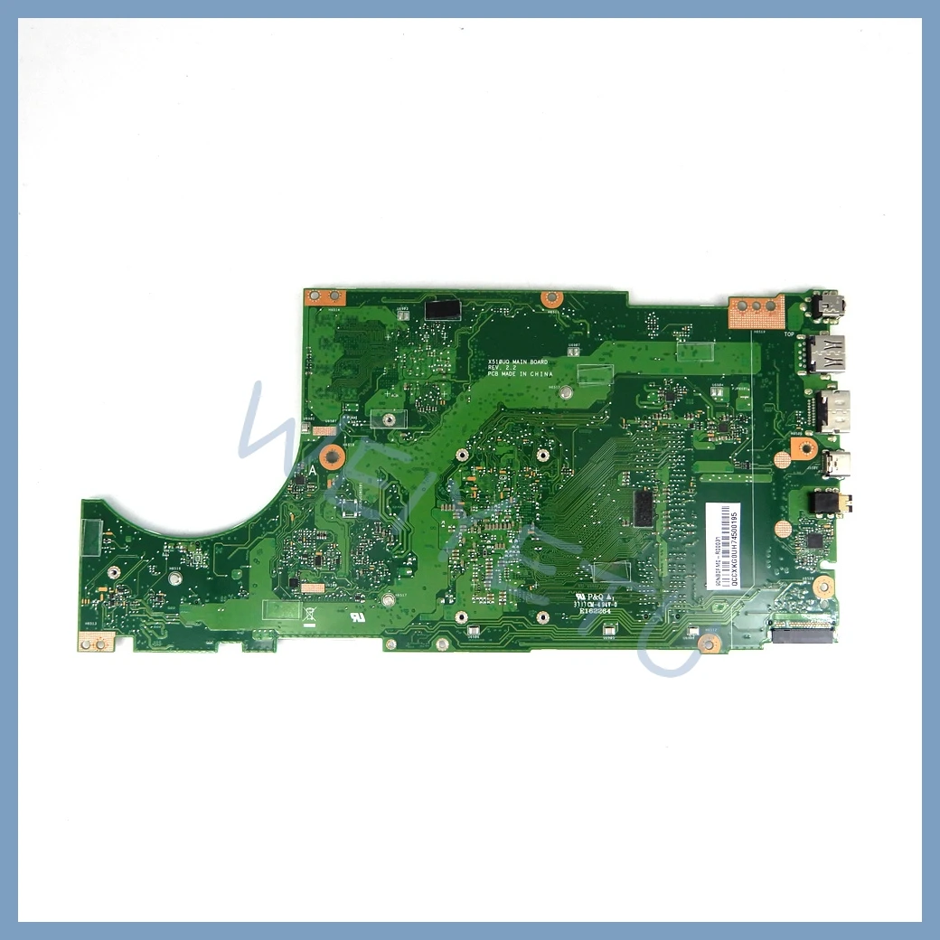 X510UQ/UN carte mère pour ASUS X510U/UQ/UQR X510UR X510UN/UNR X510UF S510UR S510UN S510U X510UA S5100UQ carte mère i3 i5 i7 CPU - imagen 3