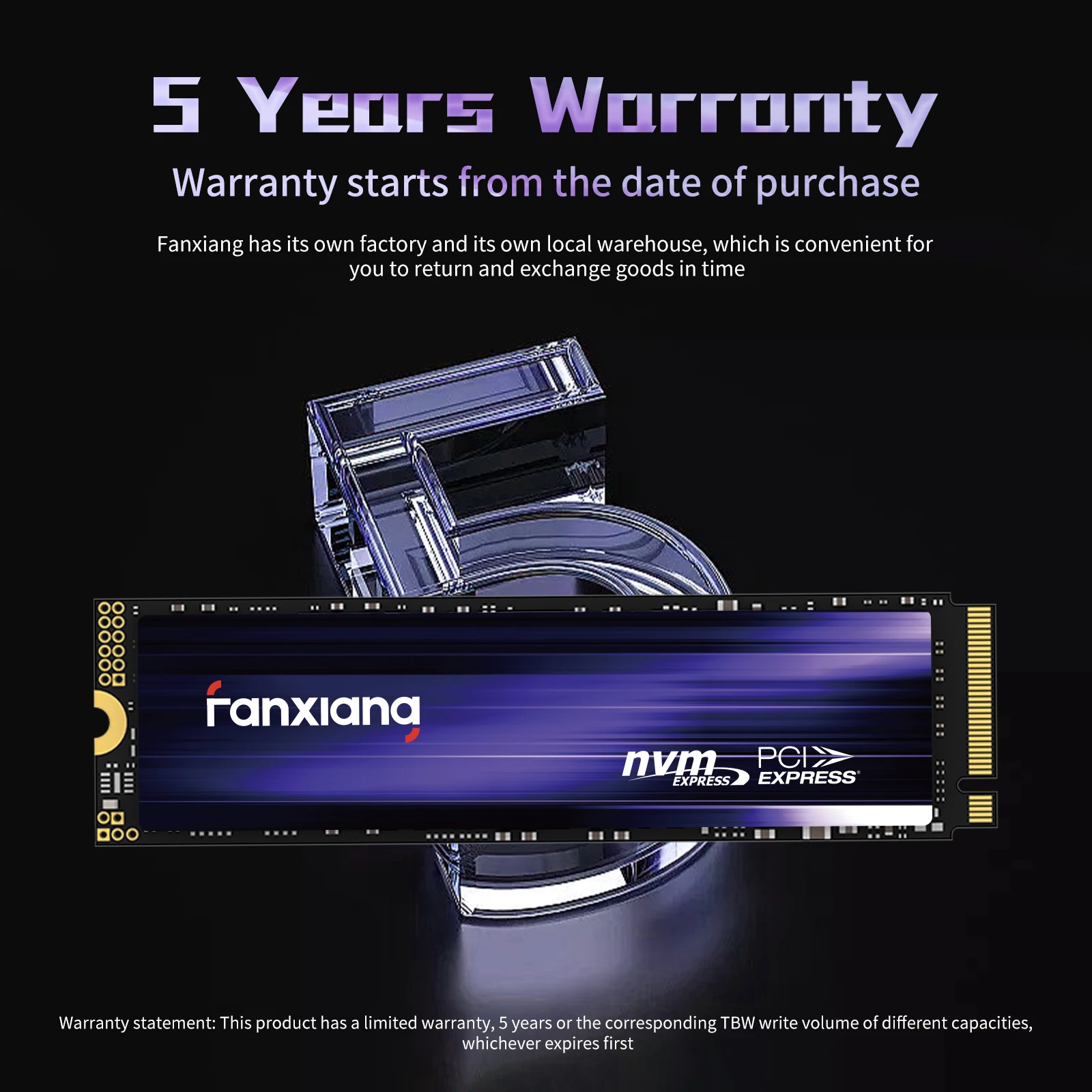 Fanxiang S500Pro/S880 M.2 SSD 3500MB/7300MB/s 512GB 1TB 2TB 4TB PCIe3.0/4.0 M.2 NVMe unidad interna de estado sólido para ordenador portátil - imagen 3