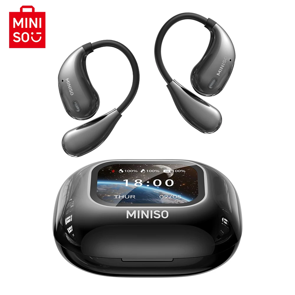 MINISO M95 TWS Bluetooth 5,4 auriculares deportivos con micrófono Ture auriculares inalámbricos batería de larga duración IPX5 a prueba de polvo e impermeable