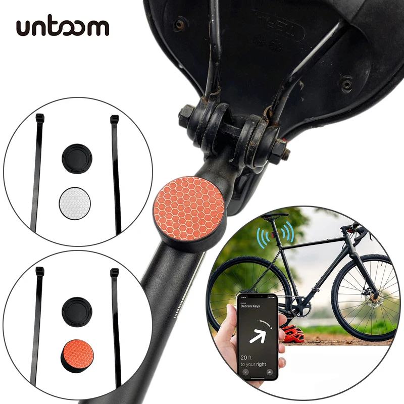 Soporte AirTag para sillín con reflector trasero MTB/carretera - imagen 2