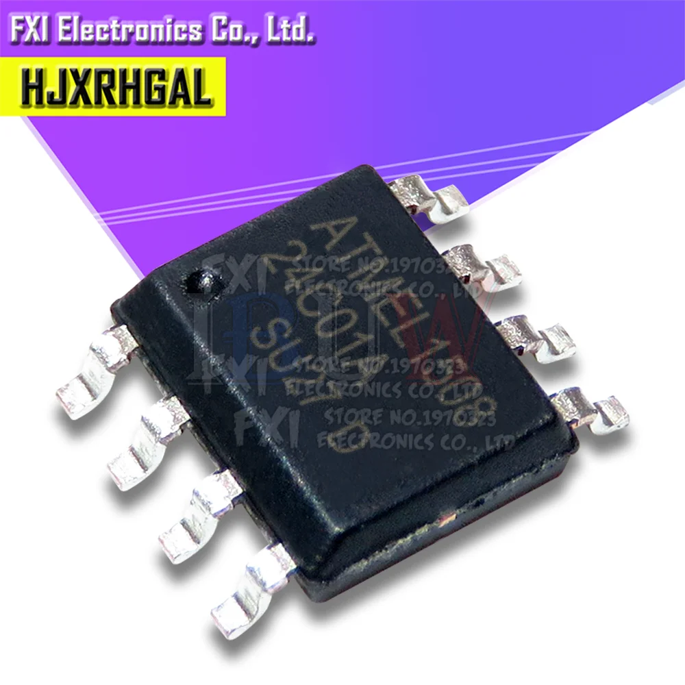 10 piezas AT24C01 AT24C02 AT24C04 AT24C08 AT24C16 AT24C32 AT24C64 AT24C128 AT24C256 AT24C512 AT93C46 AT93C56 AT93C66 SOP