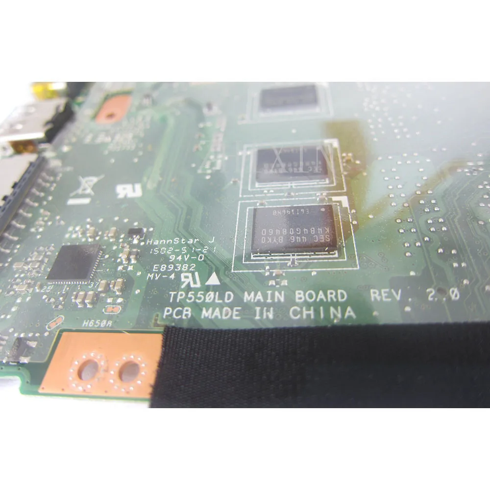 Yourui para ASUS TP550LJ TP550LD TP550LA TP550L TP550 Laotop placa base con I3 I5 4GB RAM TP550LD prueba completa