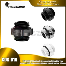 FREEZEMOD Conector M-M bomba refrigeración PC hexagonal