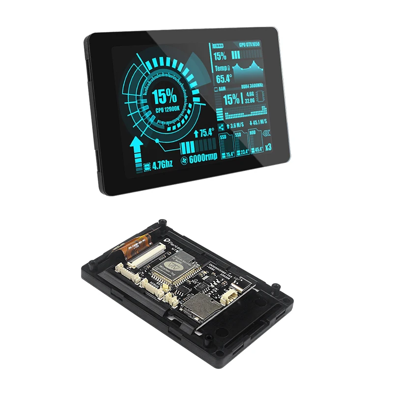 Placa de desarrollo ESP32 WT32-SC01 / Plus con pantalla táctil de 3,5 pulgadas Pantalla de visualización LCD 320x480 Módulo WiFi Bluetooth incorporado - imagen 3