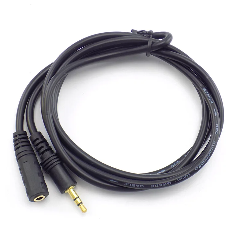 Cable Extensión Audio 3,5mm Macho a Hembra – Estéreo para Auriculares, TV y PC - imagen 3