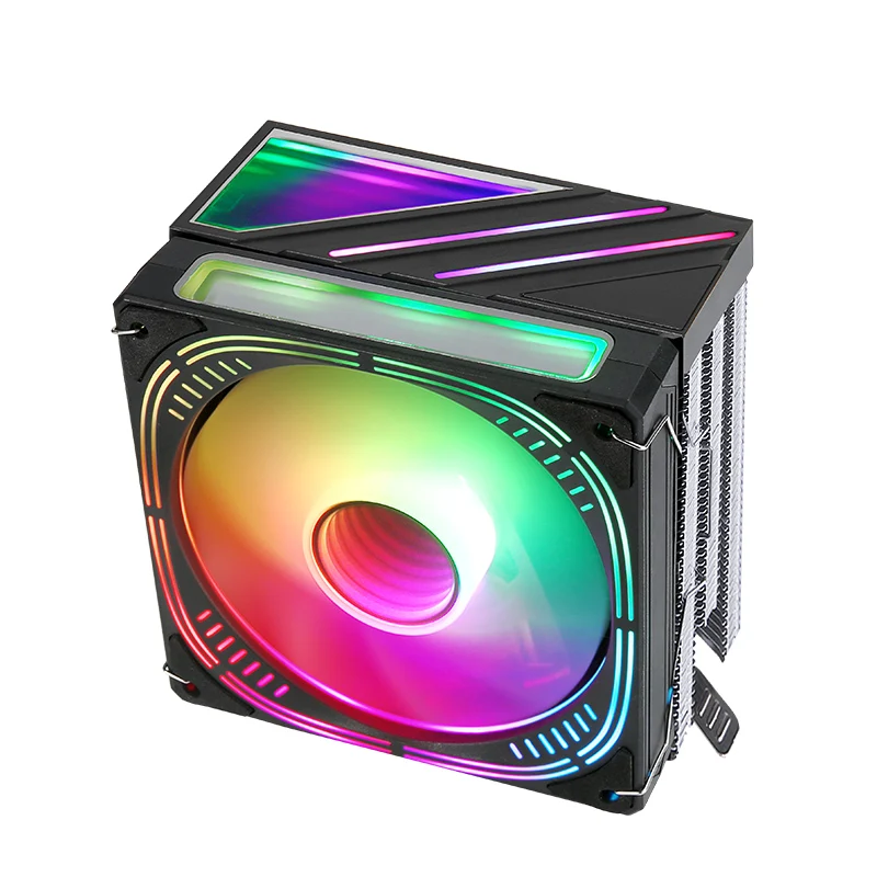 El ventilador silencioso de CPU de tubo de cobre Lanshuo 6 de 120MM es adecuado para LGA 1200, 1150, 1155, AMD, AM4, 1700, ventilador de refrigeración X79 X99 2011 - imagen 5