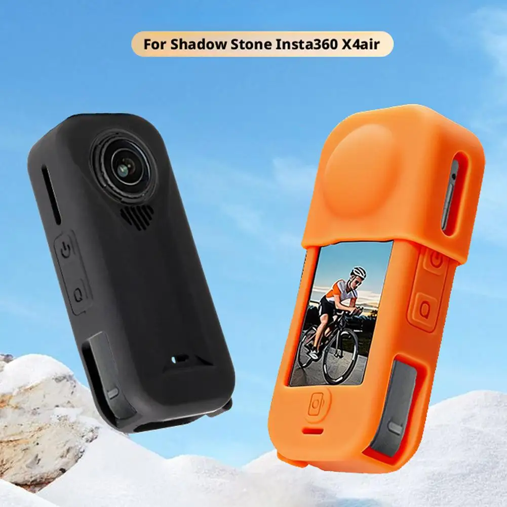 For Insta360 X4 Air Protective Cover Silicone Body Protective Case Sports Camera Anti-Scratch Waterproof Shell Accessories - imagen 2