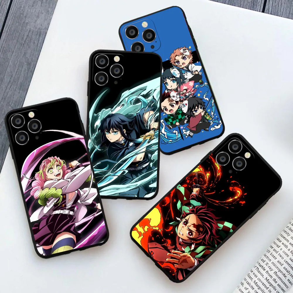 CK-13 Demon Slayer funda de teléfono para OPPO A76 A54 A77S A60 A40 A80 Reno 2 2F 3 4F A55 A56 F7 - imagen 2