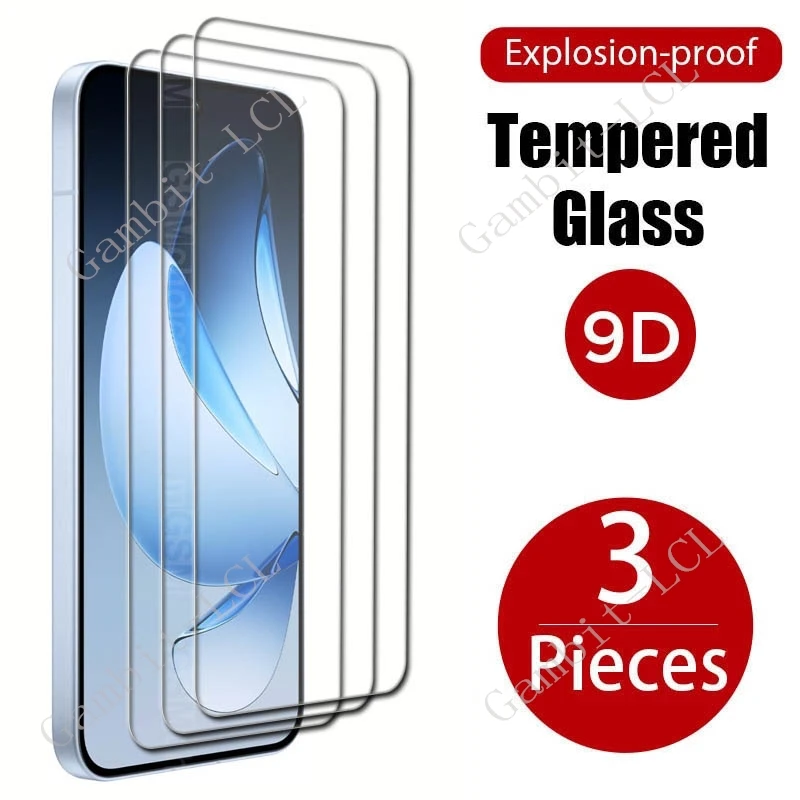 3 uds vidrio templado protector para OPPO Reno13 en OPPOReno13 Reno 13 6,59 "película protectora de pantalla