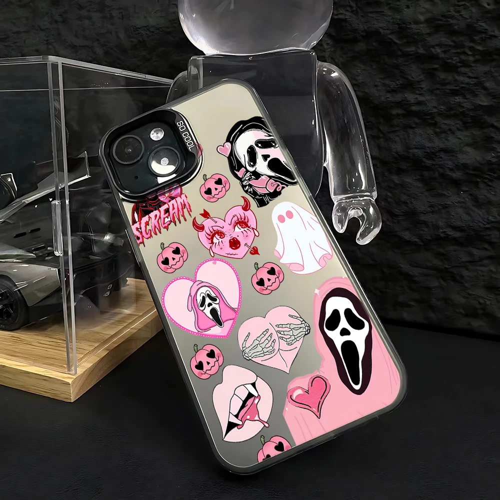 Funda de teléfono de película Scarys para Xiaomi Redmi Note 7 8 9 9S 10 11 12 13 14 Pro Plus 4G 5G cubierta trasera mate anticaída - imagen 2