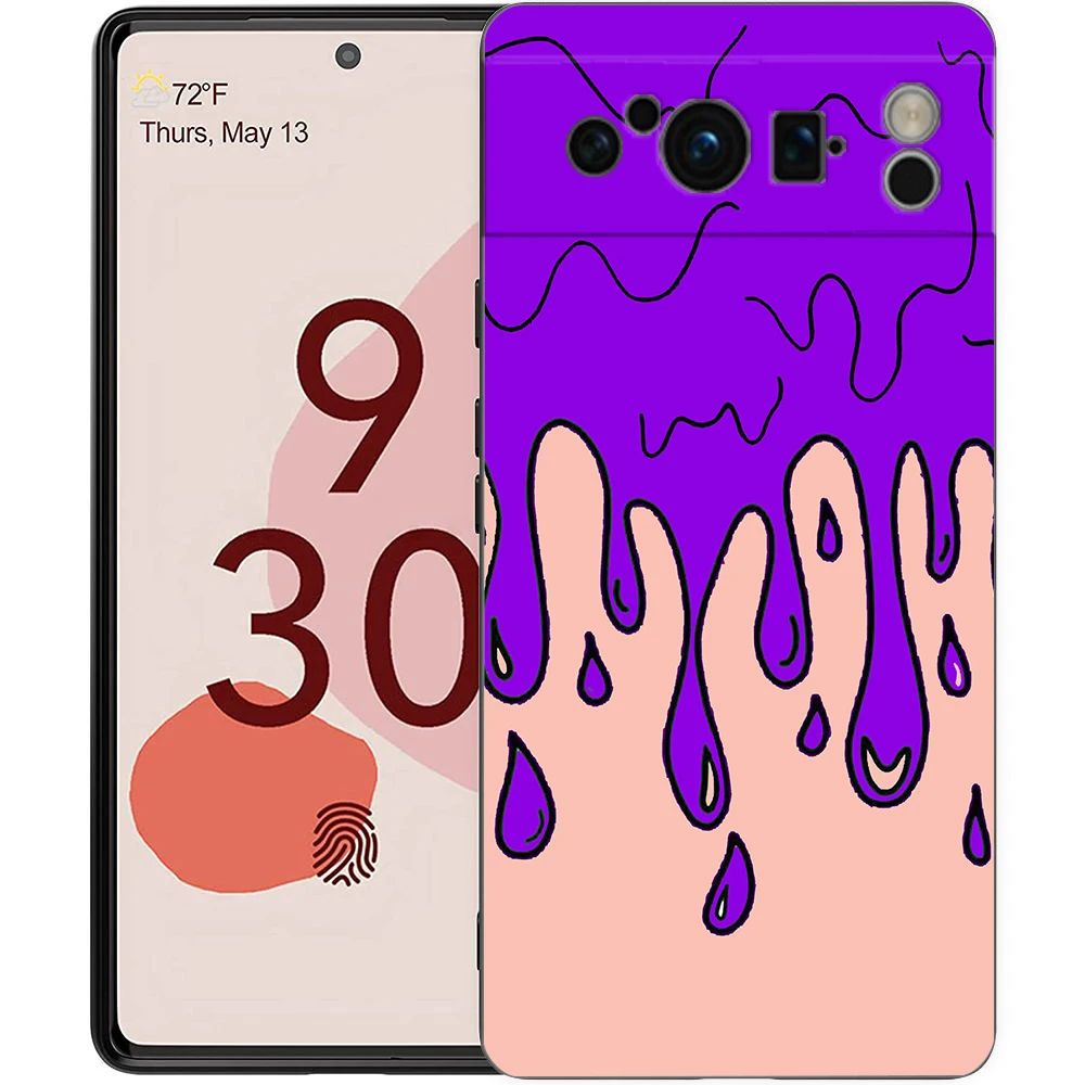 Funda de teléfono para motocicleta Boy para Google Pixel 10 9 8 7 6 Pro XL 9A 8A 6A 7A 5G, funda negra de TPU suave a prueba de golpes - imagen 5