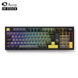 Akko 5098B Teclado mecánico inalámbrico con pantalla TFT y RGB
