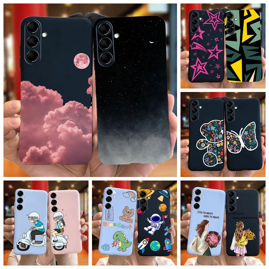 Fashion Phone Case For Samsung Galaxy A24 4G 2023 Soft Silicone Jelly Cases For Samsung A24 SM-A245F