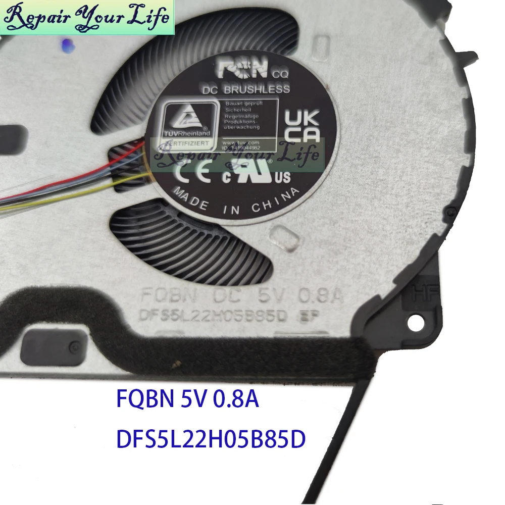 Ventilador de CPU de refrigeración para ASUS Vivobook Go E1504 E1404 E1404GA E1504FA FAB 13N1-H1P0102 13NB0ZS0T01011 ventiladores de procesador enfriador de portátil - imagen 5