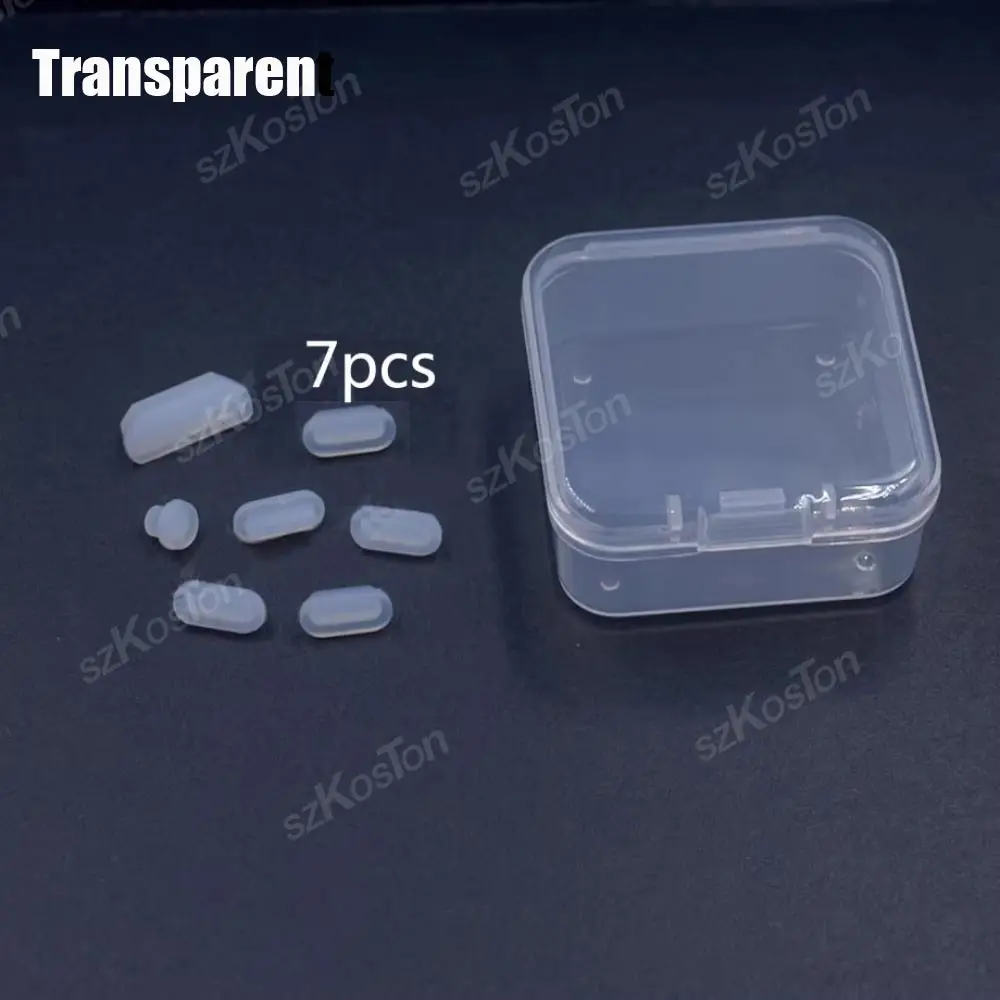 7pcs Transparent