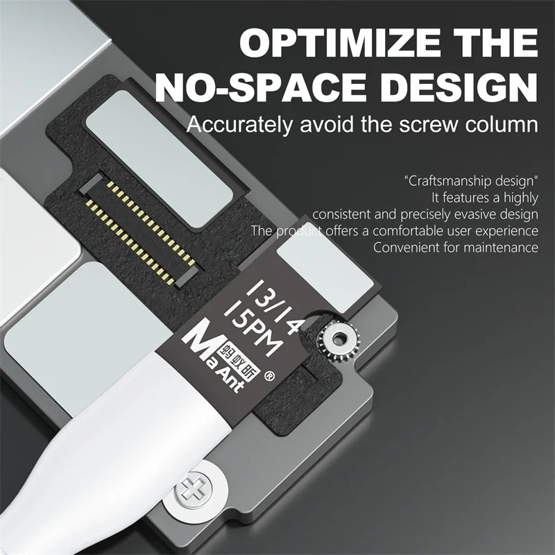 MaAnt FY-03 Herramienta de reemplazo de cable flexible de batería IP para cable de cinta de arranque de reparación IP 6-16 Series Pro Max con chip PCB - imagen 4