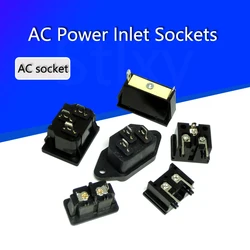 Conector de alimentación IEC 320 C8 negro, 250 V