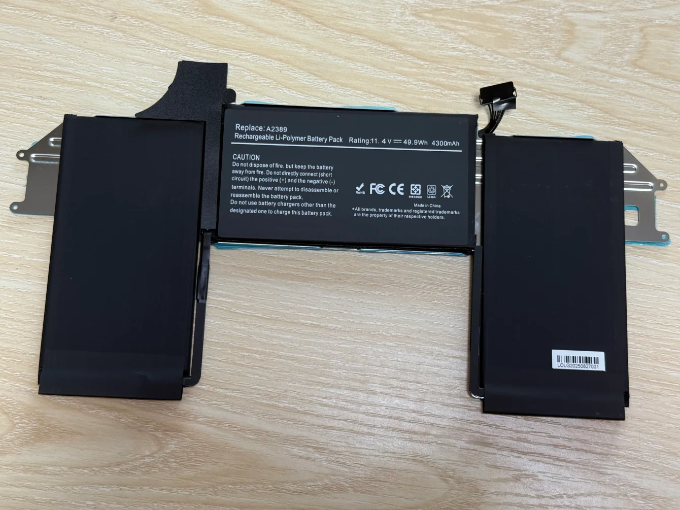 Batería A2389 para MacBook Air M1 de 13 pulgadas 2020 año EMC3302 A2337 EMC3598 MGN63LL MGN73LL MWTJ2 - imagen 5