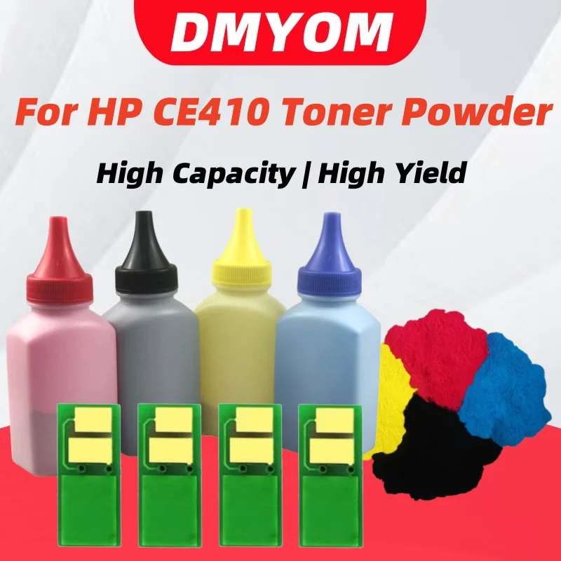 40 g/pc CF410 CF410X CF411X CF412X CF413X polvo de tóner y Chip para tóner HP M452dw 452dn 452nw MFP M477fnw M377dw M477fdn M477